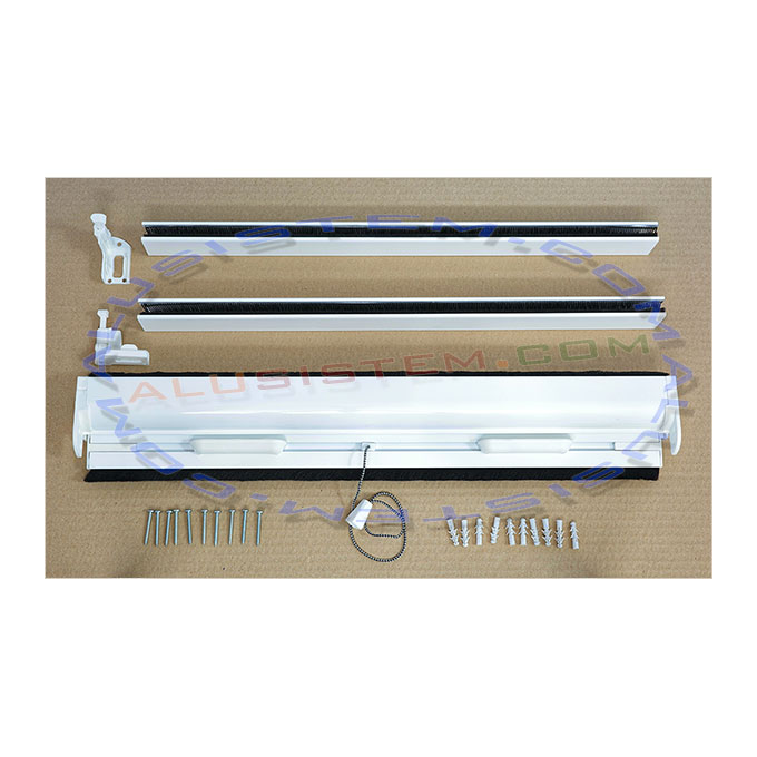 Mosquitera Enrollable 160X170 Kit Reducible para Ventana con Marco de  Aluminio