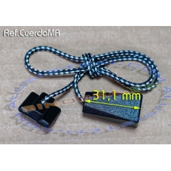 Ref. CuerdaMA - Cuerda para mosquitera con capucha cuadrada